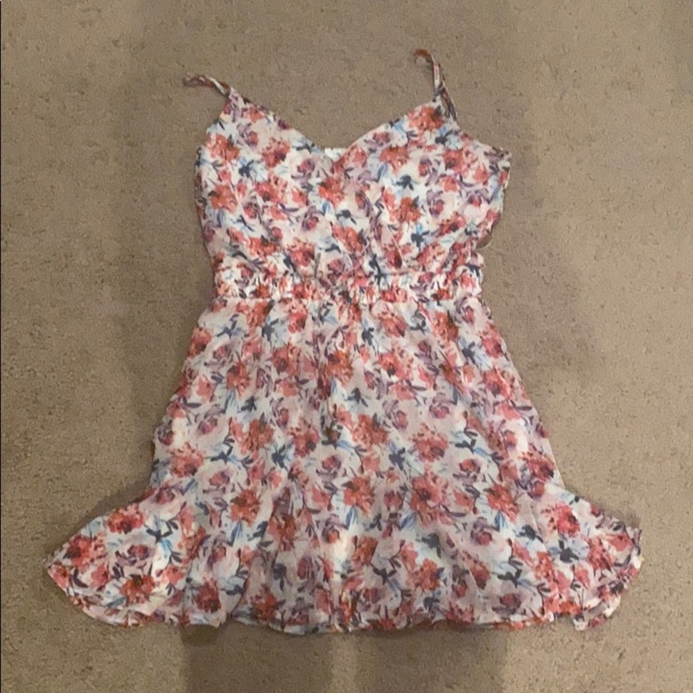 Floral mini dress
